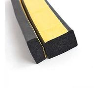 CROWEL 1pc Sponge Rubber Strip EVA Tape - Waterproof Weather Stripping Foam for Windows and Doors - 2mm/3mm Thick(10m X 20mm X 1mm)