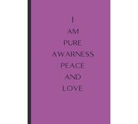 Crown Chakra Affirmation Notebook: Simple Journal for Spiritual Connection, Awareness & Personal Growth With 24 lined pages