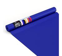 Crown Display Rollo de papel kraft azul oscuro de 36 x 1320 pulgadas (110 pies) - Papel de regalo de papel kraft perfecto como papel de envío - Rollo de papel de embalaje - Suministros de manualidades
