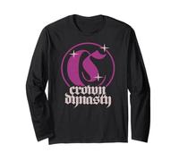 Crown Dynasty - Urban Typography Streetwear Manga Larga