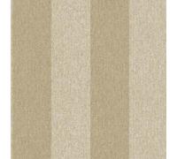 CROWN M1869 Harris Stripe - Papel pintado texturizado de lujo, color natural