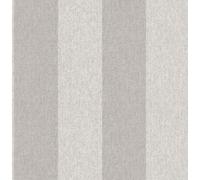 CROWN M1872 Harris Stripe - Papel pintado texturizado de lujo, color gris suave