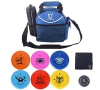 CROWN ME Juego de discos de golf con 6 discos y mini disco y bolsa de golf de arranque
