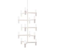 Crown Multi Lámpara Colgante Blanco