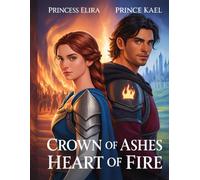 Crown of Ashes, Heart of Fire: A Forbidden Enemies to Lovers Fantasy Romance Kingdoms of Averlyn and Dravoria