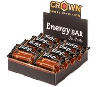 Crown Sport Nutrition Energy Bar 2.0 - Barrita Energética de Avena y Dátil Sin Gluten | Energía Progresiva | Textura Jugosa | Sin Aceite de Palma | 60 g