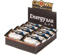 Barrita energética Crown Sport Nutrition Energy Bar 60 g sabor yogur (12 unidades)