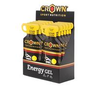 Crown Sport Nutrition Energy Gel 40g 12 Uds Limón