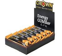 Crown Energy Gum Bar Naranja 12x30g