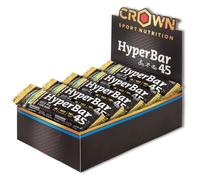 Crown Sport Nutrition Hyperbar 45 Cafeína 10 Barritas 60g Neutro