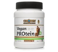 Crown Sport Nutrition Vegan PROtein | Proteína Vegana por fermentación de Levadura (Saccharomyces cerevisiae) | Certificado Informed-Sport (Bote de 540g (20 tomas), Chocolate)