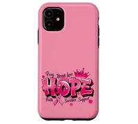 Crowned Hope Faith Survivor Brave Love Carcasa para iPhone 11