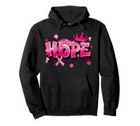 Crowned Hope Faith Survivor Brave Love Sudadera con Capucha