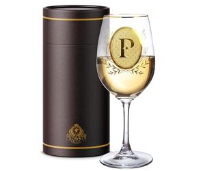 CROWNLY CRYSTAL® Copas Vino Cristal Gin Tonic Mamá Abuela Cumpleaños Casa Nueva Jubilación Mujer (P)