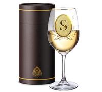 CROWNLY CRYSTAL® Regalos Cumpleaños Navidad Copas Vino Personalizados Mujer Aniversario (S)