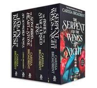 Crowns of Nyaxia Series By Carissa Broadbent 5 Books Set (The Fallen & the Kiss of Dusk [Hardback], Serpent & Wings of Night, Ashes & Star Cursed King, Songbird & Heart of Stone & Six Scorched Roses)
