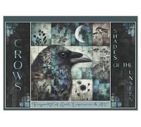 Crows. Shades of the Unseen. Art. (Desk Calendar 2026 DIN A5 landscape), CALVENDO 12 Month DeskCalendar: Crows in art, portrayals of soul and expression.