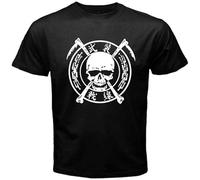 Crows Zero Movie Skull Print Unisex T-Shirts Men tee Cotton Tops Black Shirt S