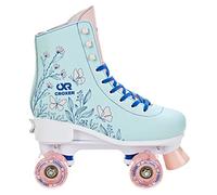 Croxer - Patines para niñas, niños, Adultos y niños - Patines de Ruedas - Diseño Retro de los años 70 - Rodamientos ABEC-7, Ruedas de Goma - Amara, 39-42 (25-26,5 cm)