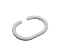 Croydex - Anillas para Cortina de Ducha (12 Unidades), Color Blanco