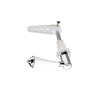 Croydex Classic - Tirador de Cisterna, Color Cromado y Blanco