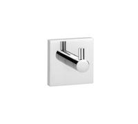 Croydex Flexi-Fix Chester-Gancho para Bata, Zinc, Plateado, 54 x 54 x 47mm