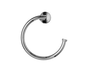 Croydex Flexi-Fix Knightsbridge - Soporte Cromado para toallero montado en la Pared, Acabado Cromado, Placa Universal en X, toallero y Soporte Ideales, Accesorios de baño