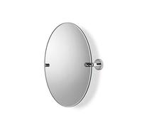 Croydex Pebble Super Suave de Espuma con Efecto Memoria Alfombrilla de baño con Base Antideslizante, Vidrio, Cromado, 9.8 x 45.8 x 45.8 cm
