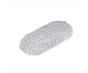 Croydex Pebbles - Alfombrilla de bañera de PVC (700 x 350 mm), Transparente