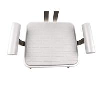Croydex AP701122H - Cojín para Silla de Ducha, Color Blanco, Talla única