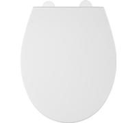 Croydex WL403022 Capri PP - Asiento de inodoro de cierre suave, color blanco