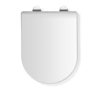 Croydex WL611022H Malo - Asiento de inodoro, color blanco