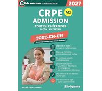 CRPE Admission M2: Toutes les épreuves tout-en-un