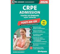 CRPE Admission: Toutes les épreuves