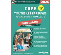 CRPE concours L3: Toutes les épreuves
