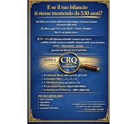 CRQ - La Nuova Economia: Perché la partita doppia non basta più. Come misurare il costo delle relazioni umane e guadagnare fino al 6% di margine in più.