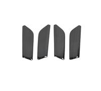 CRRYUQWWM Coche Stick Estilo Puerta Apoyabrazos Pasamanos Molduras De Marcos Decoración Cubierta 4 Uds Para Q3 F3 2018-2022(Black)