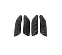 CRRYUQWWM Coche Stick Estilo Puerta Apoyabrazos Pasamanos Molduras De Marcos Decoración Cubierta 4 Uds Para Q3 F3 2018-2022(Carbon pattern ABS)