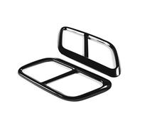 CRRYUQWWM Cola Escape Coche Embellecedor De Cubierta De Tubo Escape Trasero para Land para Rover para Range para Rover para Velar 2017 2018-2021 Accesorios De Acero Inoxidable. Punta De Escape(Black)