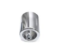 CRRYUQWWM Cola Escape Coche Silenciador De Escape De Acero Inoxidable para B&MW X1 F49 Serie 1 118i 120i 125i 2020-2023 Punta De Escape(Silver 1 Pcs)