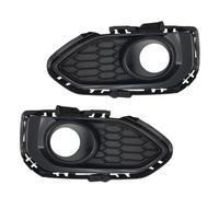 CRRYUQWWM Cubremarco Faro Antiniebra Parachoques Delantero De Coche para Fit 2018 2019 Luz Antiniebla Bisel De Lámpara Marco Cubierta Rejilla Carcasa Tapa del Capó(B One Pair)