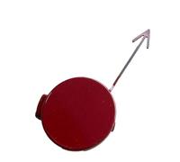 CRRYUQWWM Embellecedor De La Tapa del Gancho De Remolque del Parachoques Delantero para VW para Golf 6 Mk6 Vi 2009-2012 5K0807241(Red)