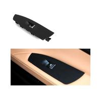 CRRYUQWWM Panel interruptores elevalunas para interior coche, moldura manija de puerta para Serie 7 F02 61319241915 accesorios para automóviles (Black Front Right)