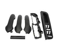 CRRYUQWWM Para Bora Para Golf 4 MK4 Para Jetta 1999 2000 2001 2002 2003 2004 Interio Coche Puerta Delantera Trasera Izquierda Derecha Manija De Agarre Negra LHD