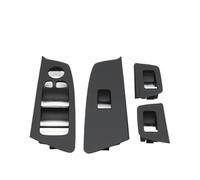 CRRYUQWWM Para Serie 5 G30 G31 F90 525i 530i 540IL HD Interior Del Coche Puerta Trasera Delantera Interruptor Elevación De Ventana Panel Embellecedor (Carbon 4pcs set)