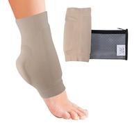 CRS Cross Funda de gel para parachoques de bota, calcetín acolchado para protección de pies del tendón de Aquiles y zona de mordida de encaje, patinaje, hockey, rodillo, esquí, senderismo y botas de