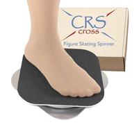 CRS Cross Patinaje artístico Spinner - Ayuda de Entrenamiento para Patinadores sobre Hielo, Gimnasia, Danza y Ballet. Metal Ocho (8) Inch Spin Trainer (Spinner)