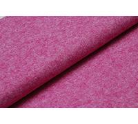 CRS Fur Fabrics Artesanía Lana/Viscosa Tela de Fieltro Material - Marl Fucsia V11