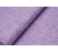 CRS Fur Fabrics Artesanía Lana/Viscosa Tela de Fieltro Material - Marl Heather V12