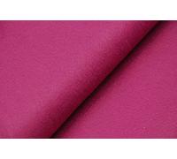 CRS Fur Fabrics Artesanía Lana/Viscosa Tela de Fieltro Material - Raspberry V7